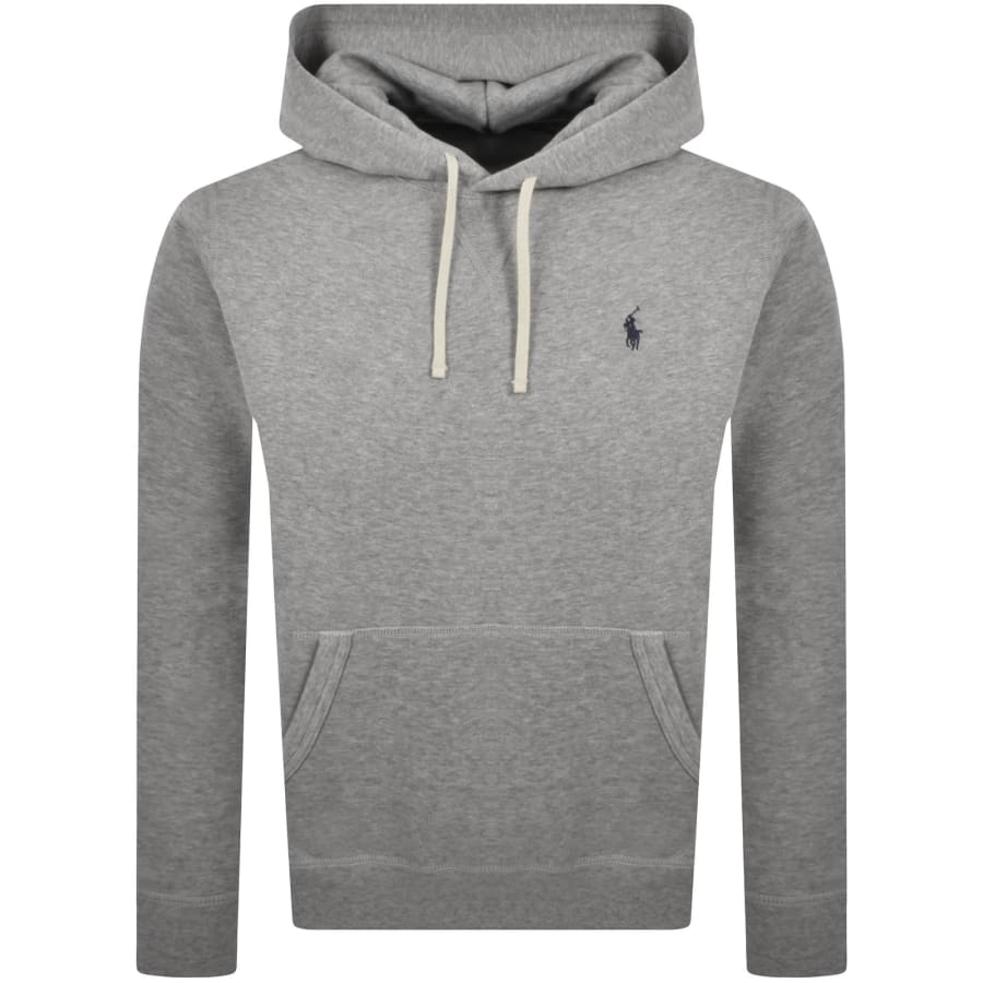 Image number 1 for Ralph Lauren Pullover Hoodie Grey