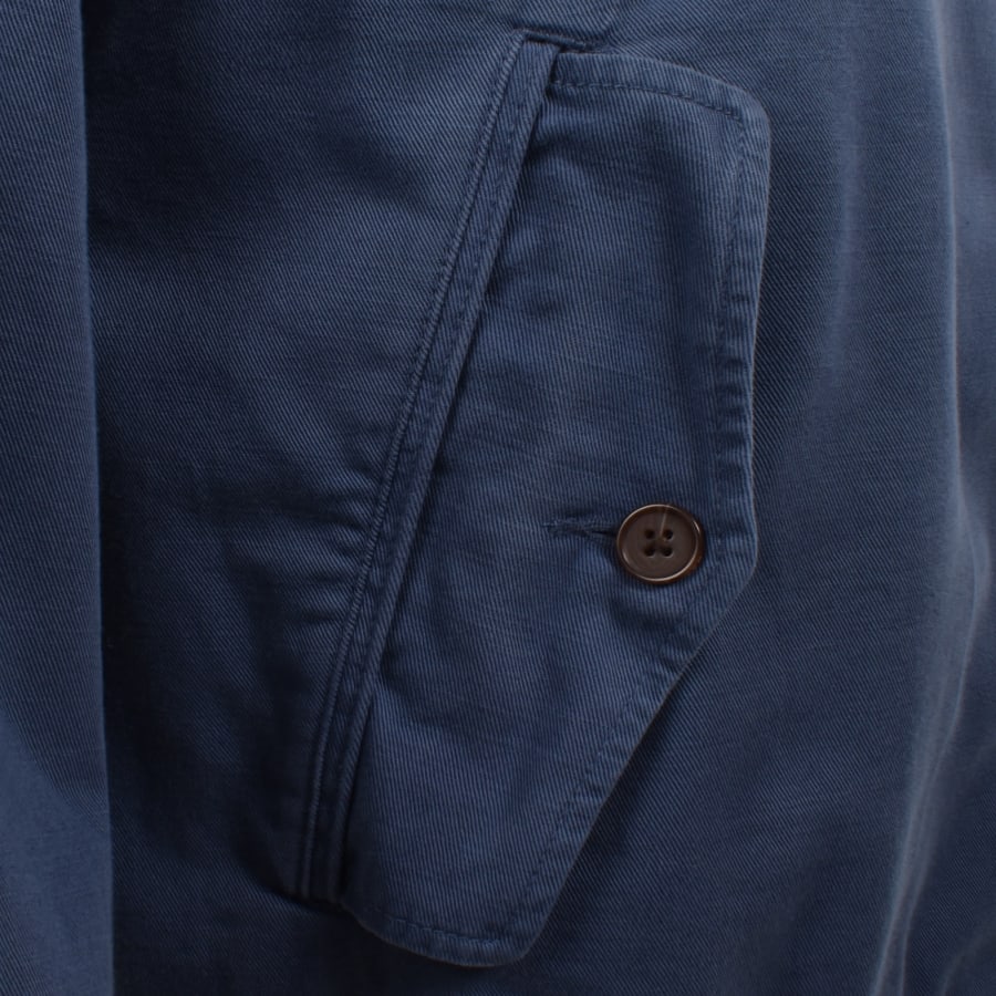 Image number 5 for Ralph Lauren Windbreaker Jacket Blue