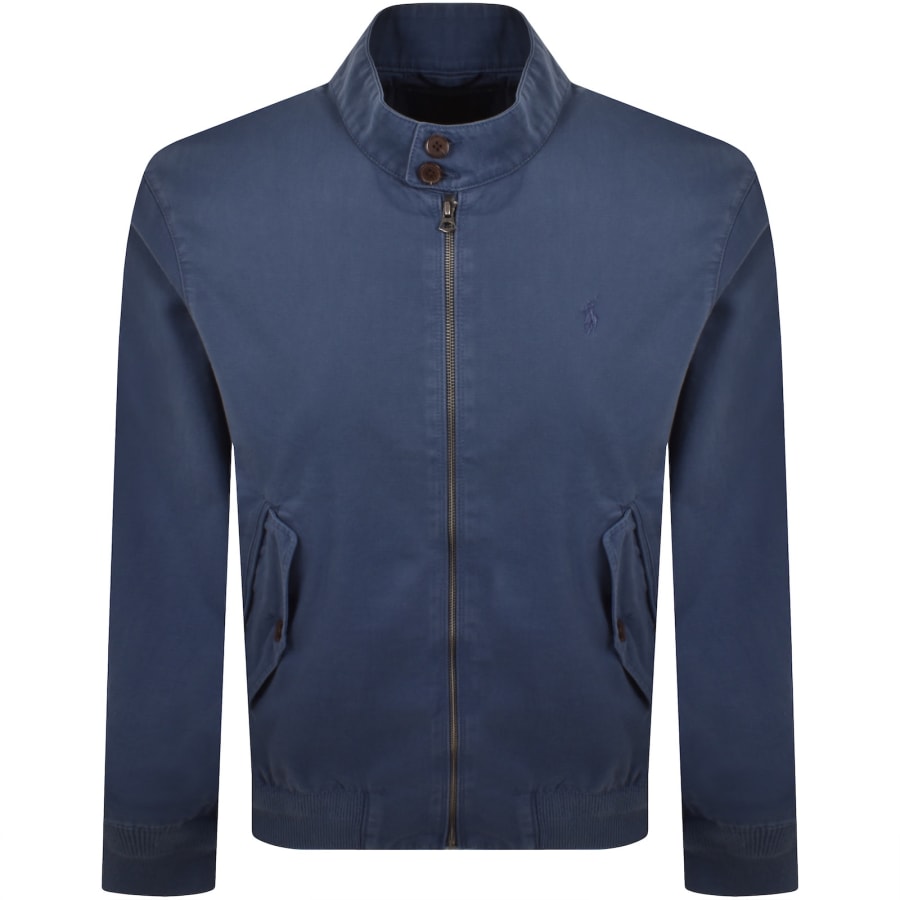 Image number 1 for Ralph Lauren Windbreaker Jacket Blue