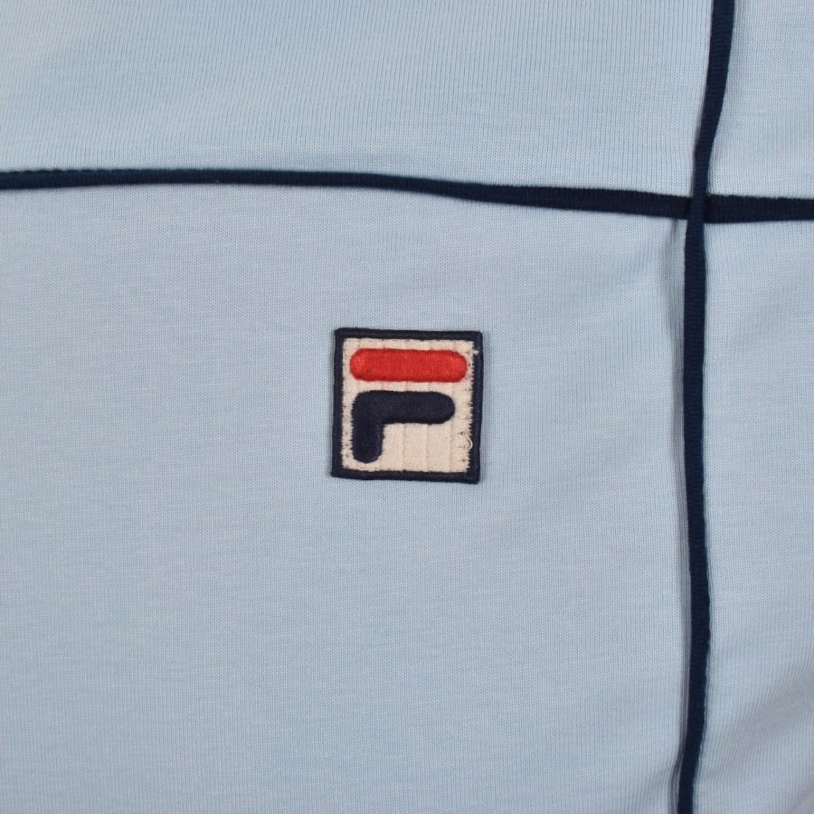 Image number 3 for Fila Terri Crew Neck T Shirt Blue