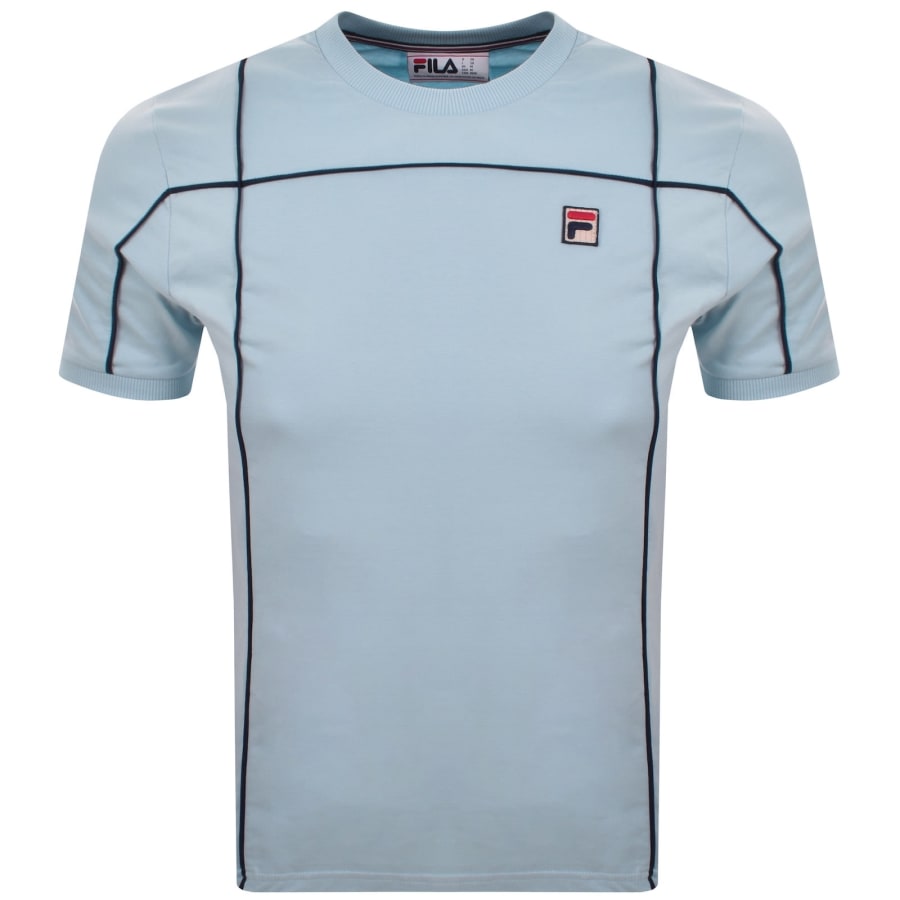 Image number 1 for Fila Terri Crew Neck T Shirt Blue