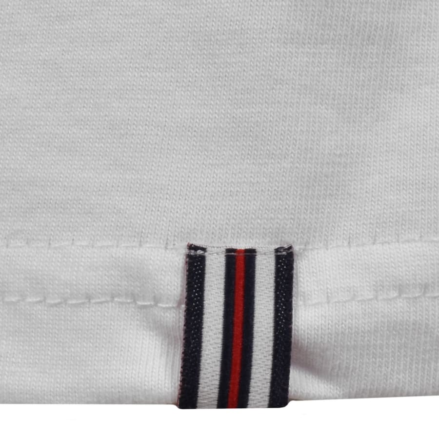 Image number 4 for Fila Mano Cut And Sew T Shirt White