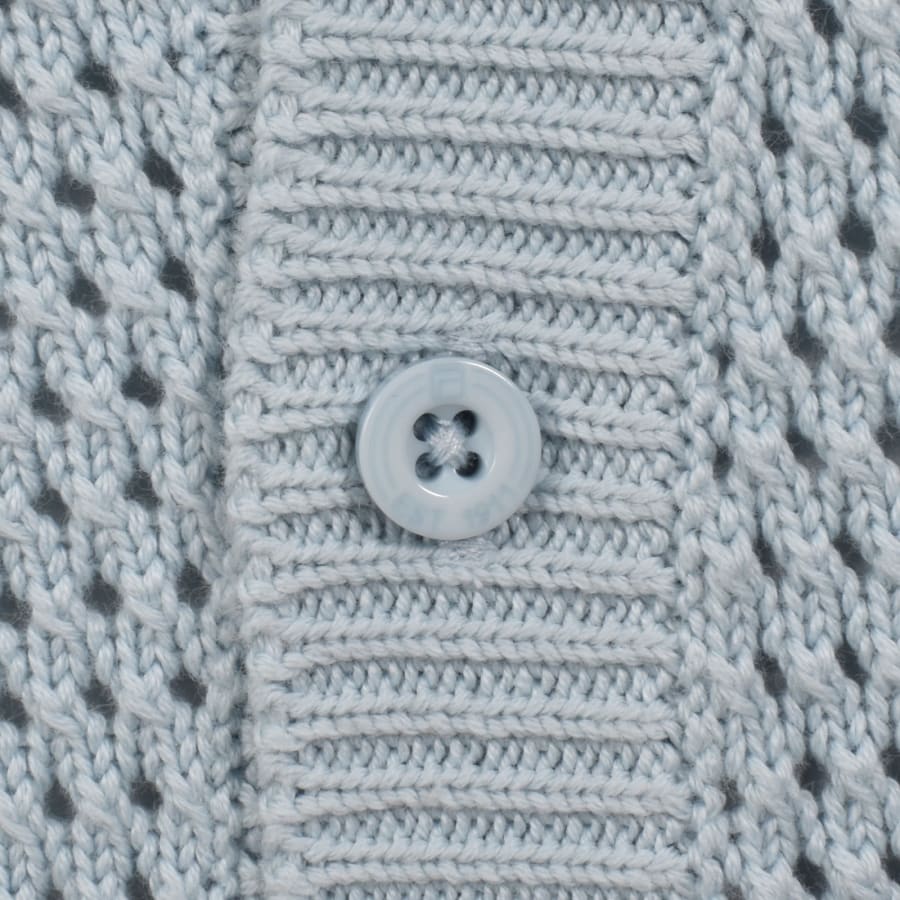 Image number 4 for Fila Domenico Crochet Polo Shirt Blue
