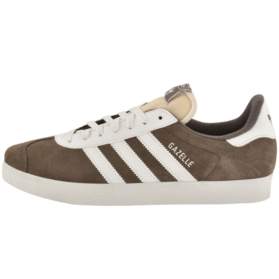 Image number 1 for adidas Originals Gazelle Trainers Brown