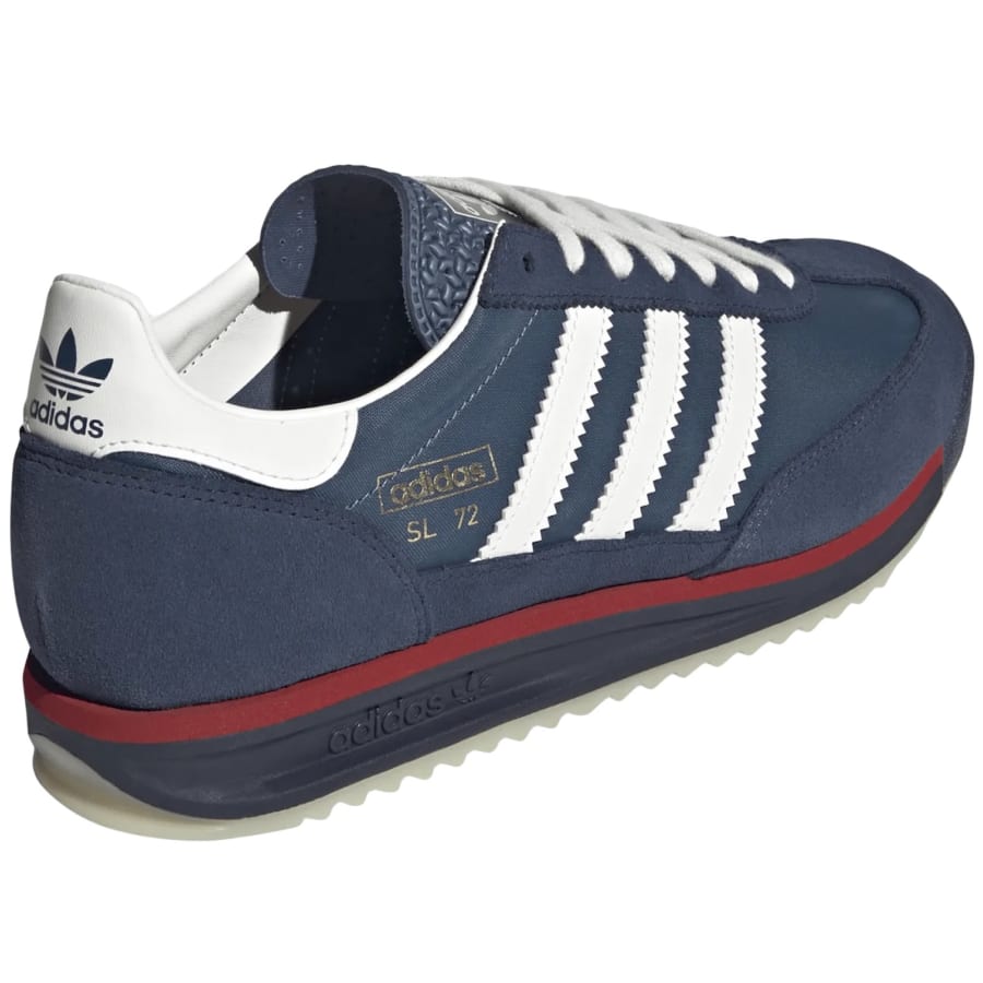 Image number 2 for adidas Originals SL 72 RS Trainers Navy