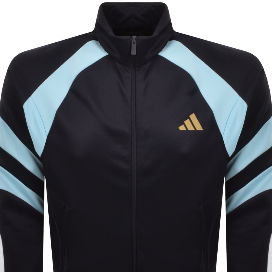 Image number 3 for adidas Sportswear 3 Stripe Track Top Navy