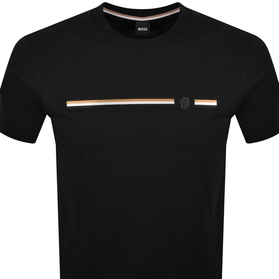 Image number 2 for BOSS C Taut 41 T Shirt Black