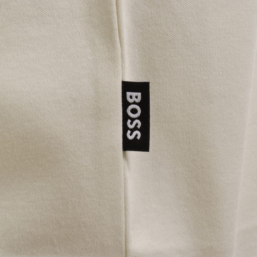 Image number 4 for BOSS C Taut 01 Mercerised T Shirt Off White