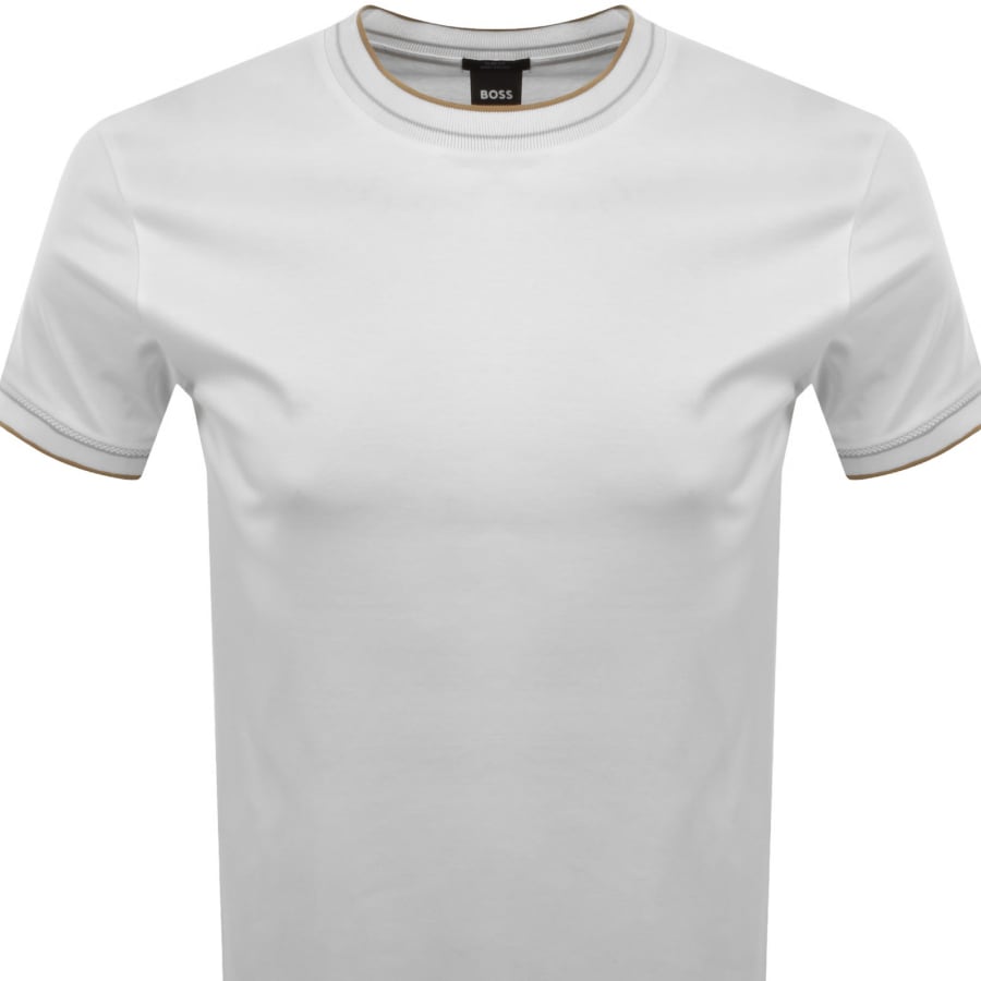 Image number 2 for BOSS H Tessler 195 T Shirt White