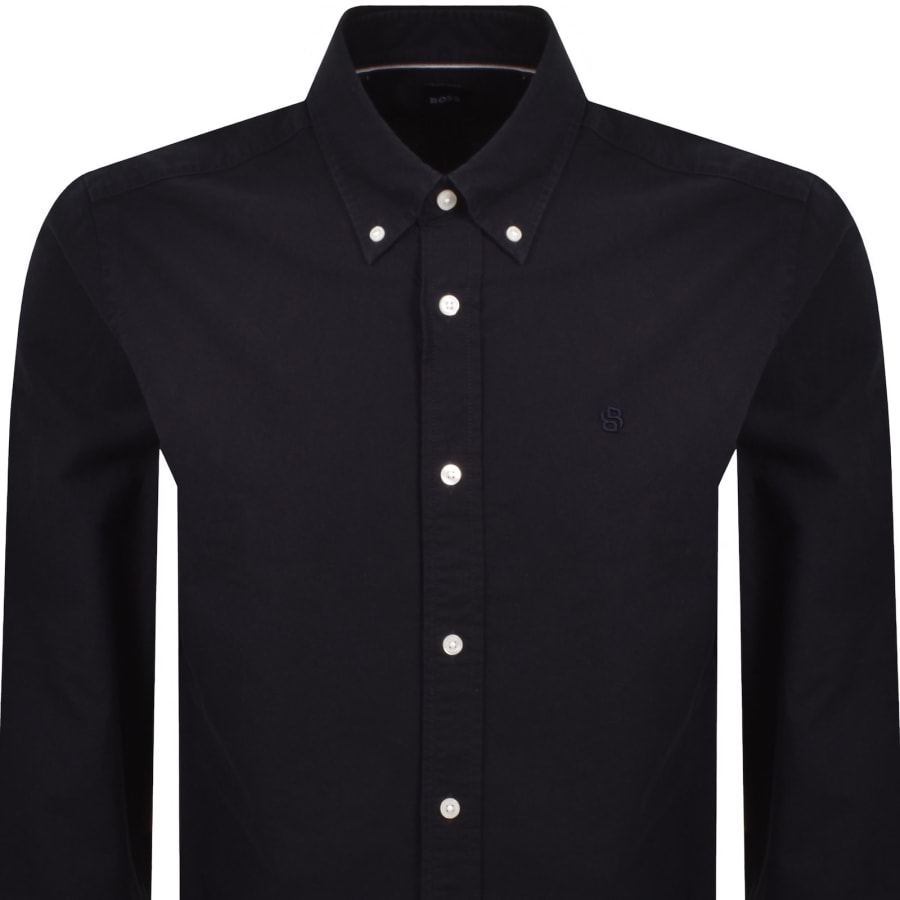 Image number 2 for BOSS H Liam Shirt Dark Blue