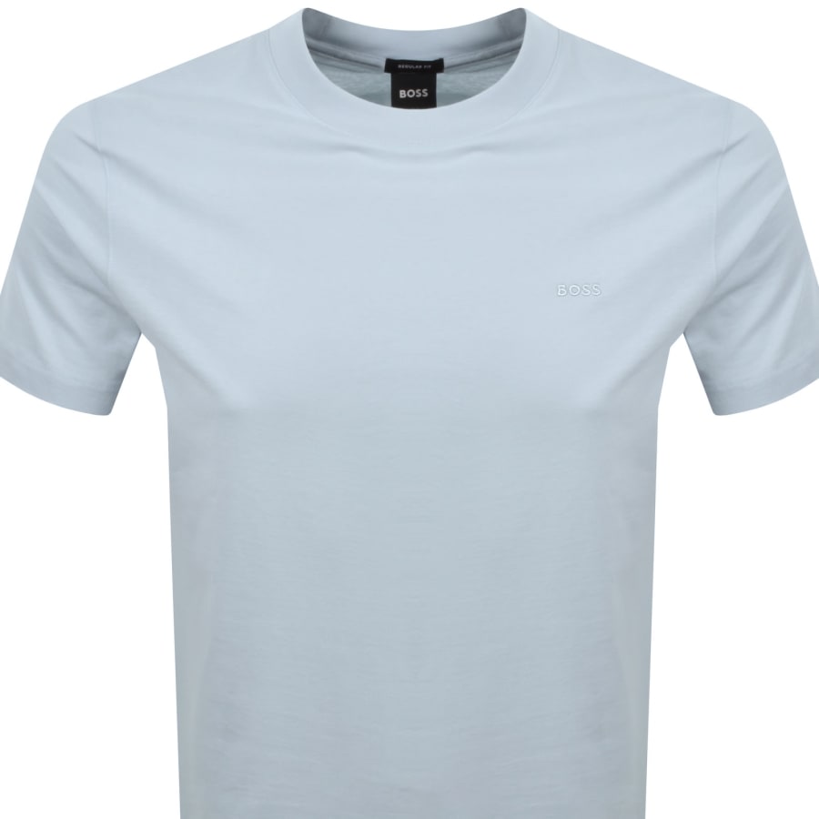 Image number 2 for BOSS Thompson 01 T Shirt Light Blue