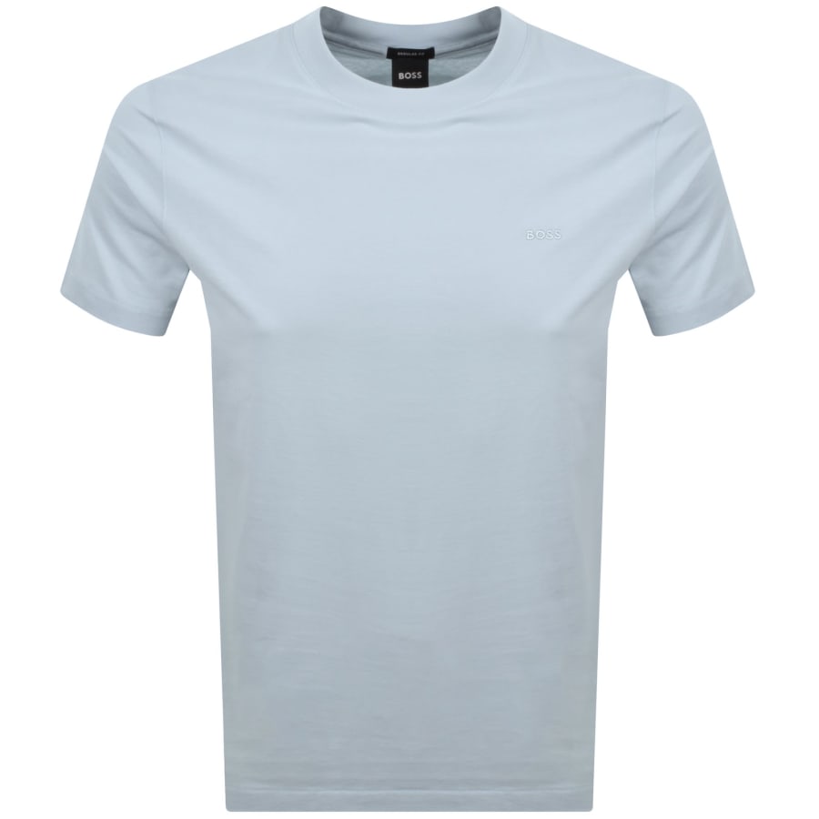 Image number 1 for BOSS Thompson 01 T Shirt Light Blue