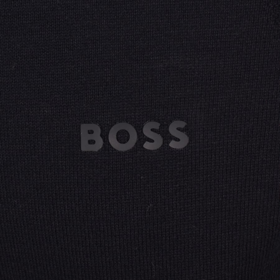 Image number 3 for BOSS Momentum Lite Knit T Shirt Navy
