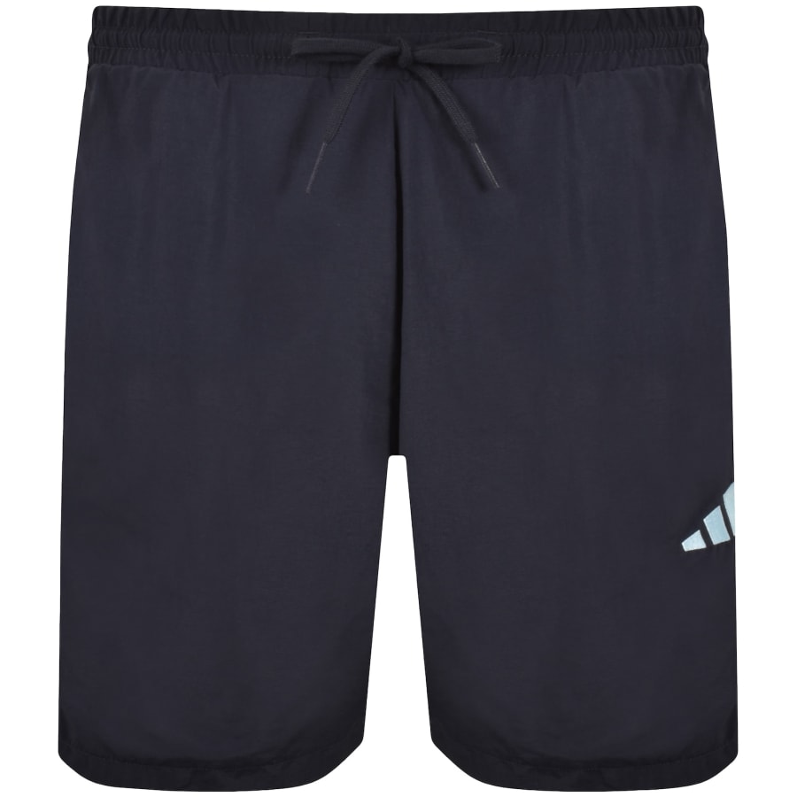 Image number 2 for adidas Sportswear 3 Stripe Chelsea Shorts Navy