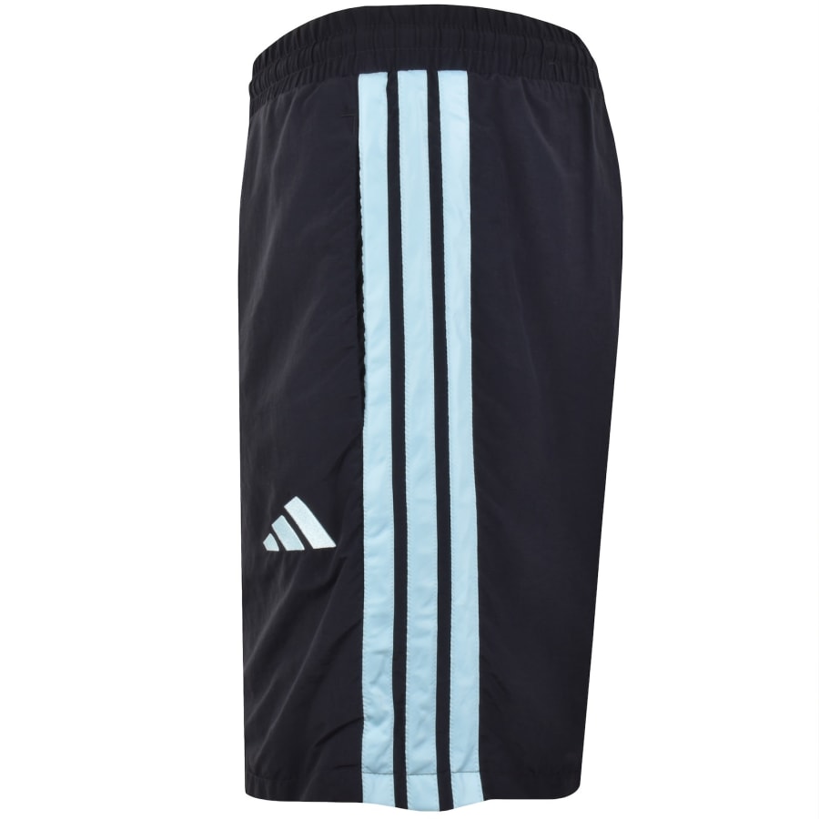 Image number 5 for adidas Sportswear 3 Stripe Chelsea Shorts Navy