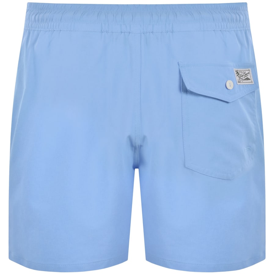 Image number 3 for Ralph Lauren Traveller Swim Shorts Austin Blue