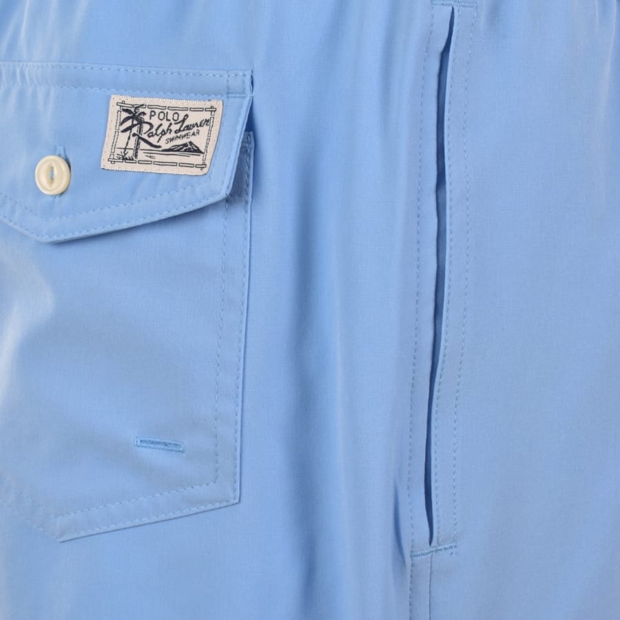 Image number 5 for Ralph Lauren Traveller Swim Shorts Austin Blue