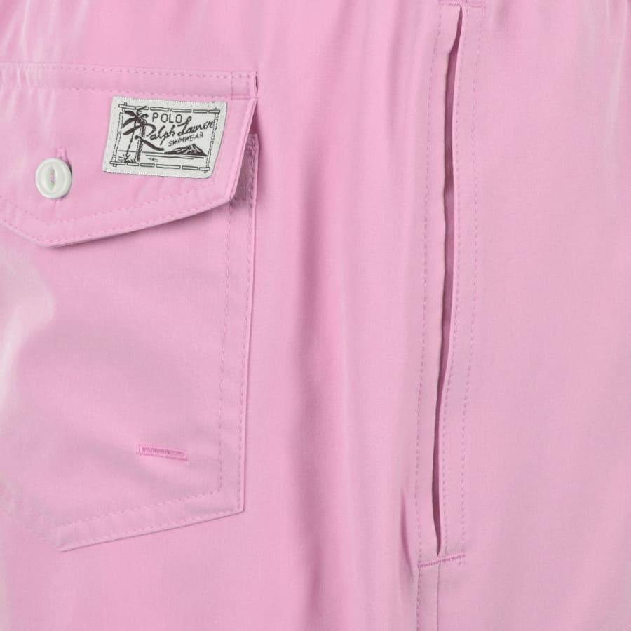 Image number 5 for Ralph Lauren Traveller Swim Shorts Pink