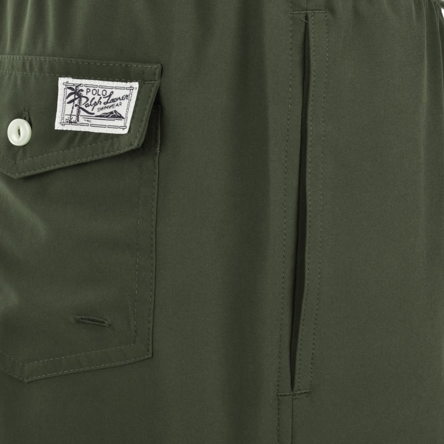 Image number 5 for Ralph Lauren Traveller Swim Shorts Green