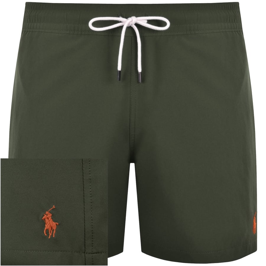Image number 1 for Ralph Lauren Traveller Swim Shorts Green