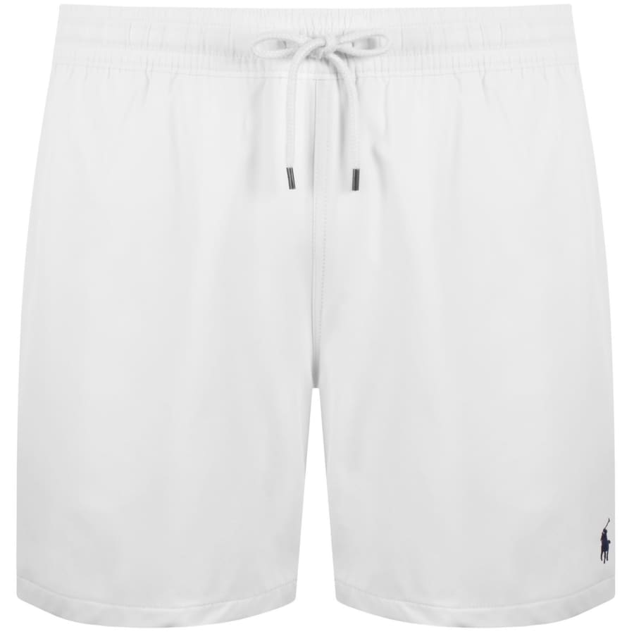 Image number 2 for Ralph Lauren Slim Traveller Swim Shorts White