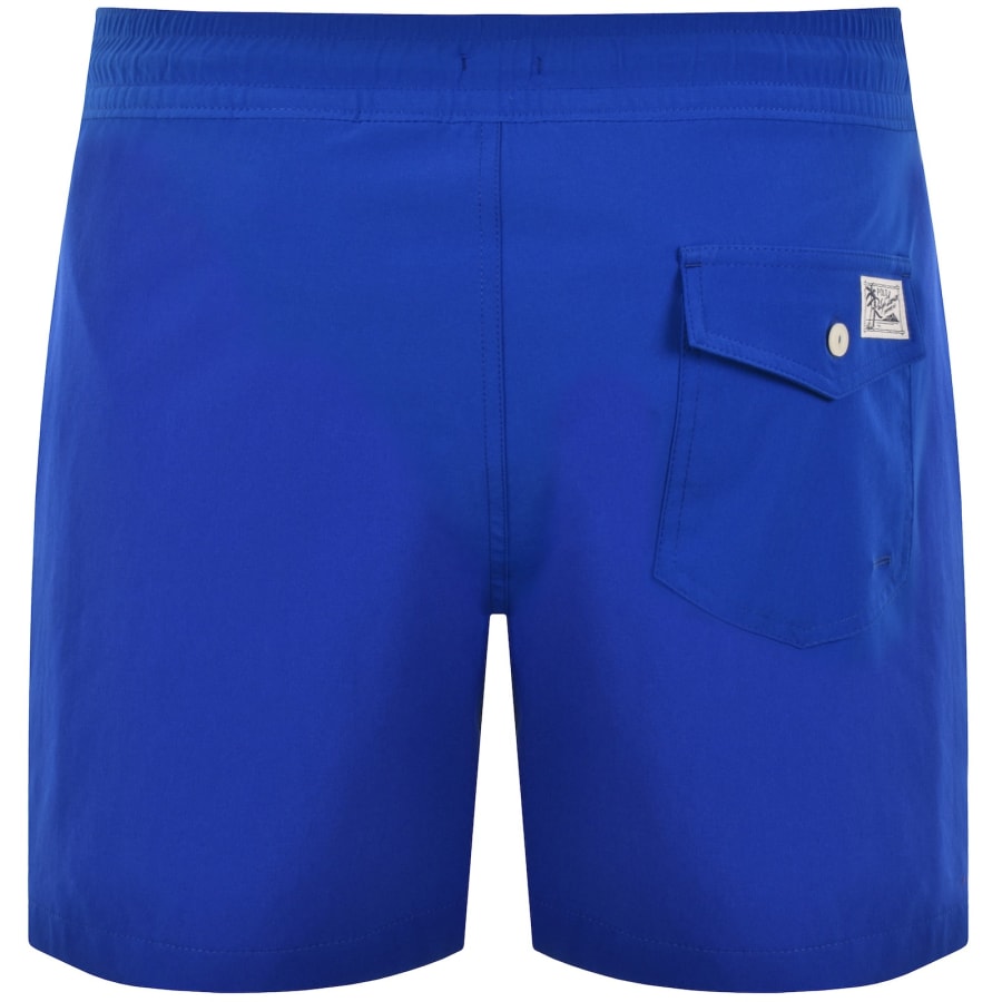 Image number 3 for Ralph Lauren Slim Traveller Swim Shorts Blue