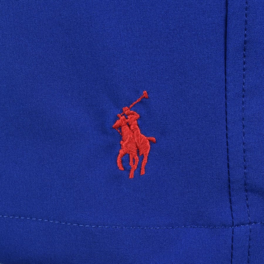 Image number 4 for Ralph Lauren Slim Traveller Swim Shorts Blue