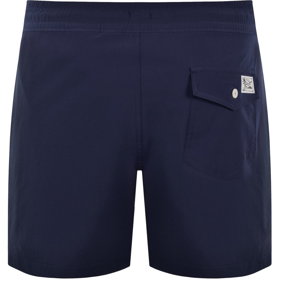 Image number 3 for Ralph Lauren Slim Traveller Swim Shorts Navy