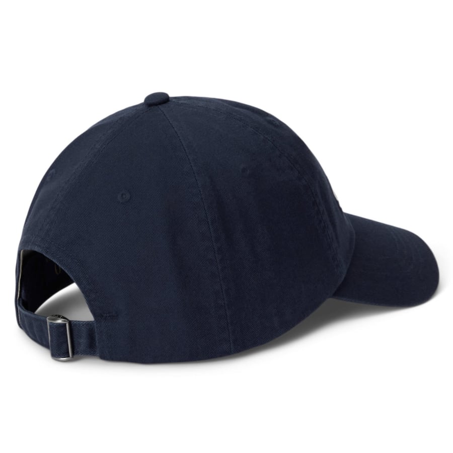 Image number 3 for Ralph Lauren Woven Baseball Cap Navy