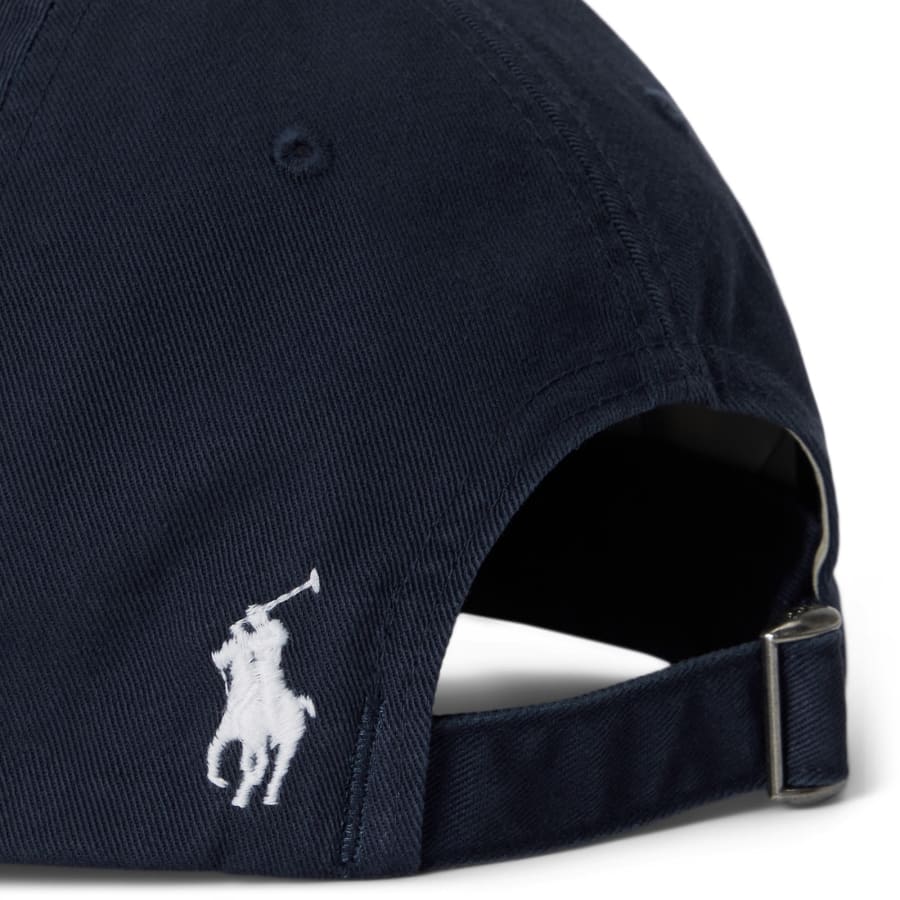Image number 4 for Ralph Lauren Woven Baseball Cap Navy