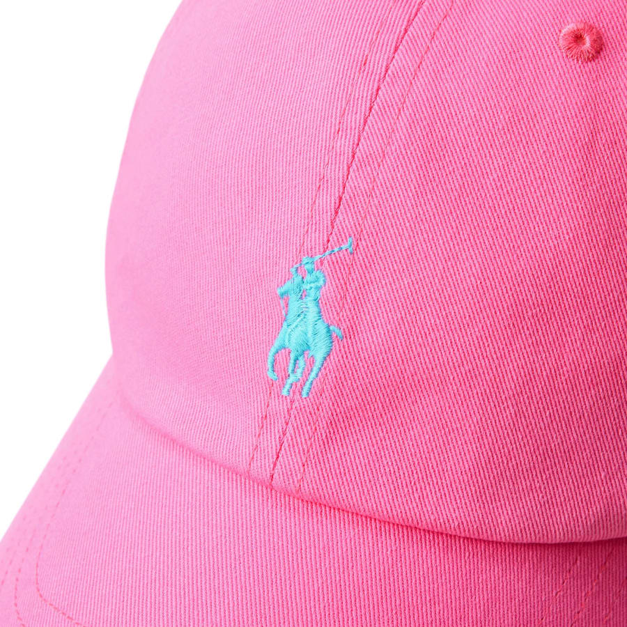Image number 4 for Ralph Lauren Classic Baseball Cap Pink