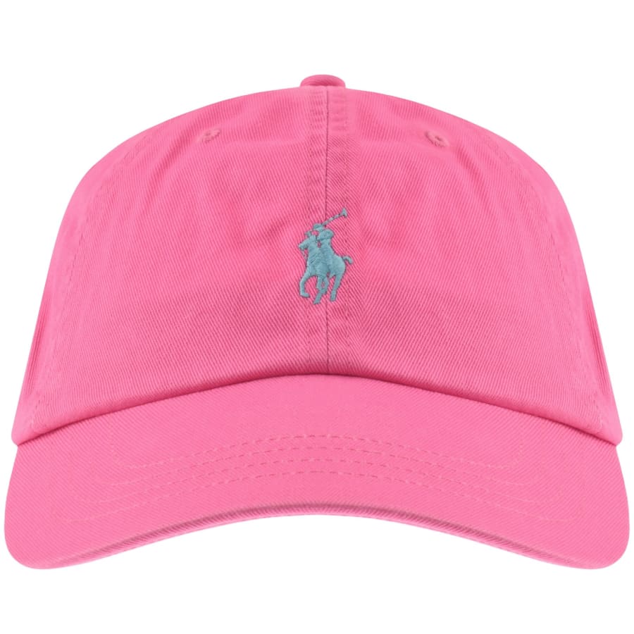 Image number 1 for Ralph Lauren Classic Baseball Cap Pink