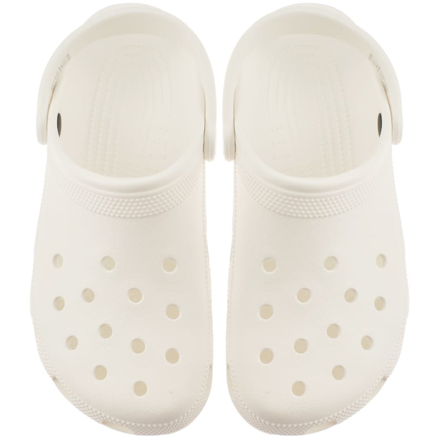 Image number 3 for Crocs Classic Clogs White