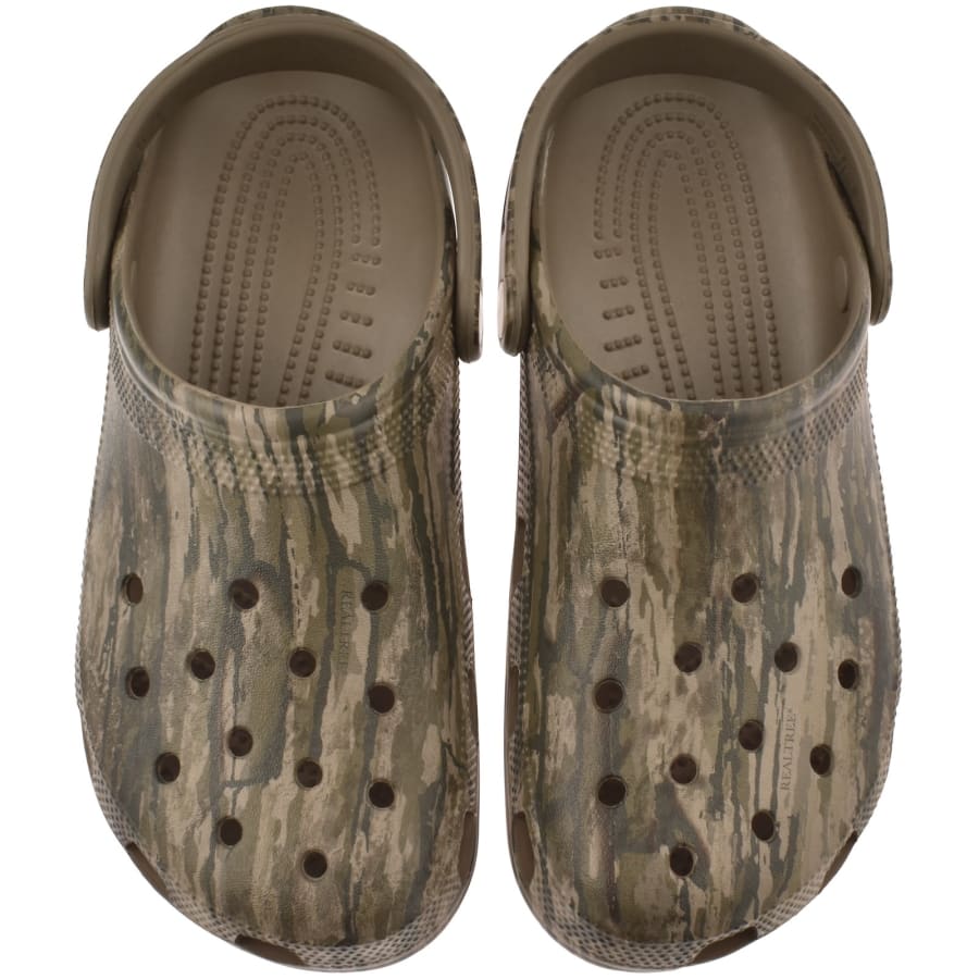 Image number 3 for Crocs Classic X Realtree Clogs Brown