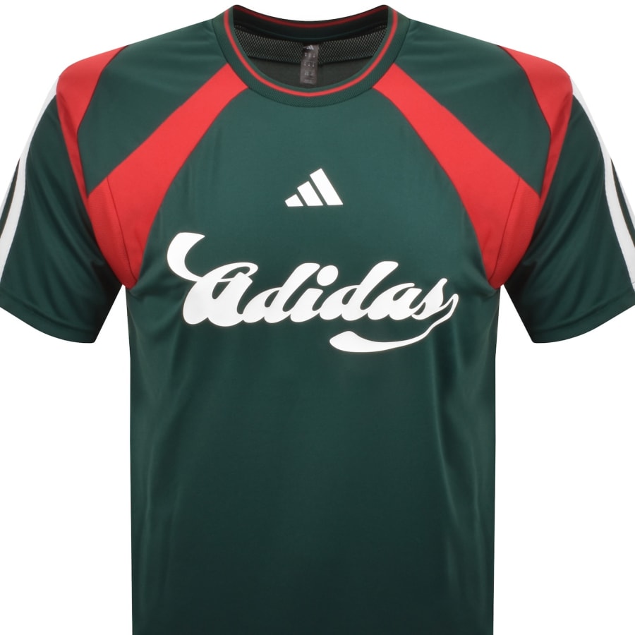 Image number 2 for adidas Sportswear Tiro T Shirt Dark Green