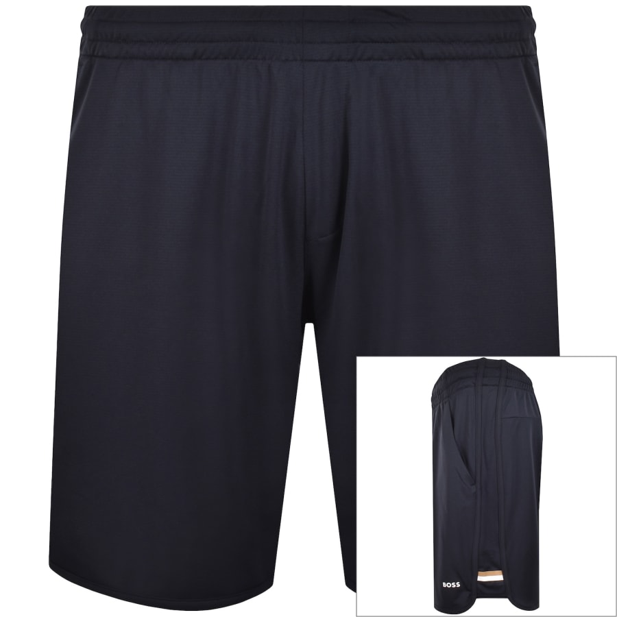 Image number 1 for BOSS Active Shorts Navy
