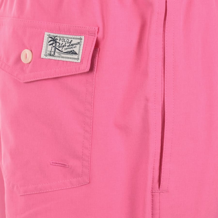 Image number 5 for Ralph Lauren Traveller Swim Shorts Pink