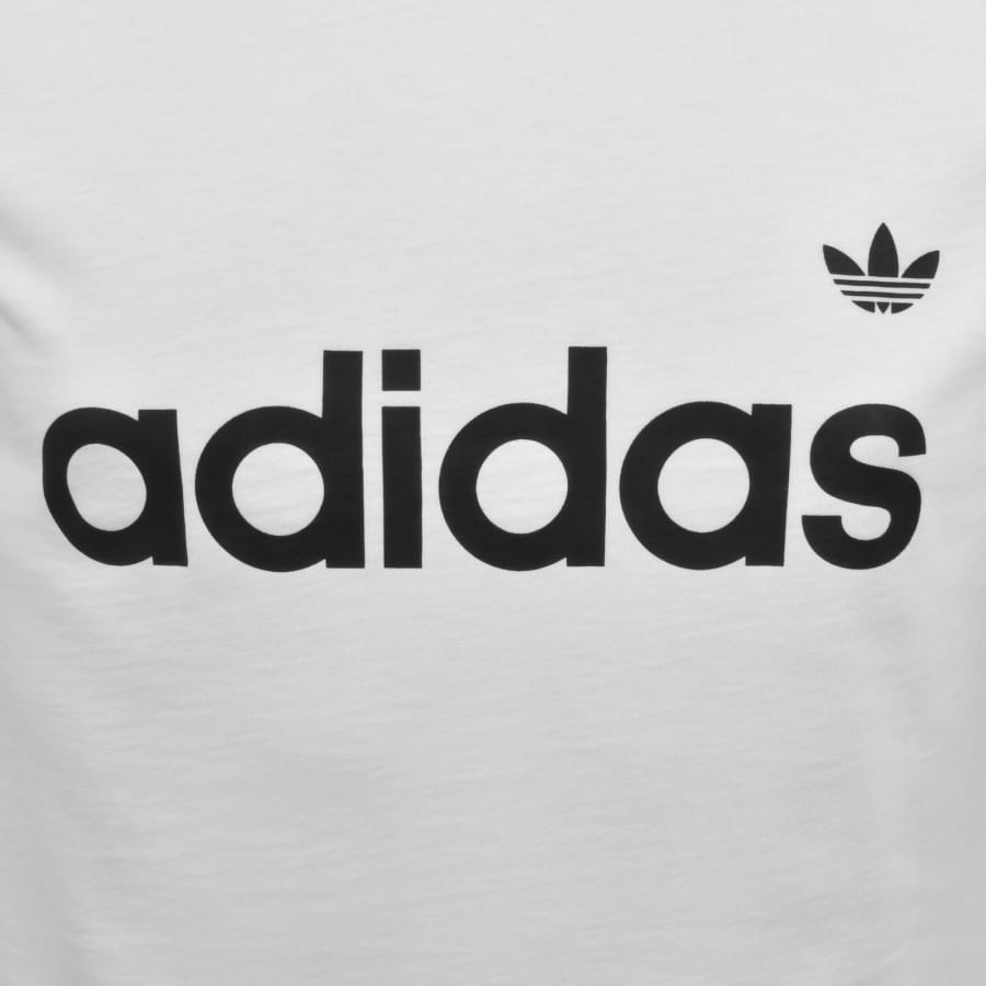 Image number 3 for adidas Originals 3 Stripes Ringer T Shirt White