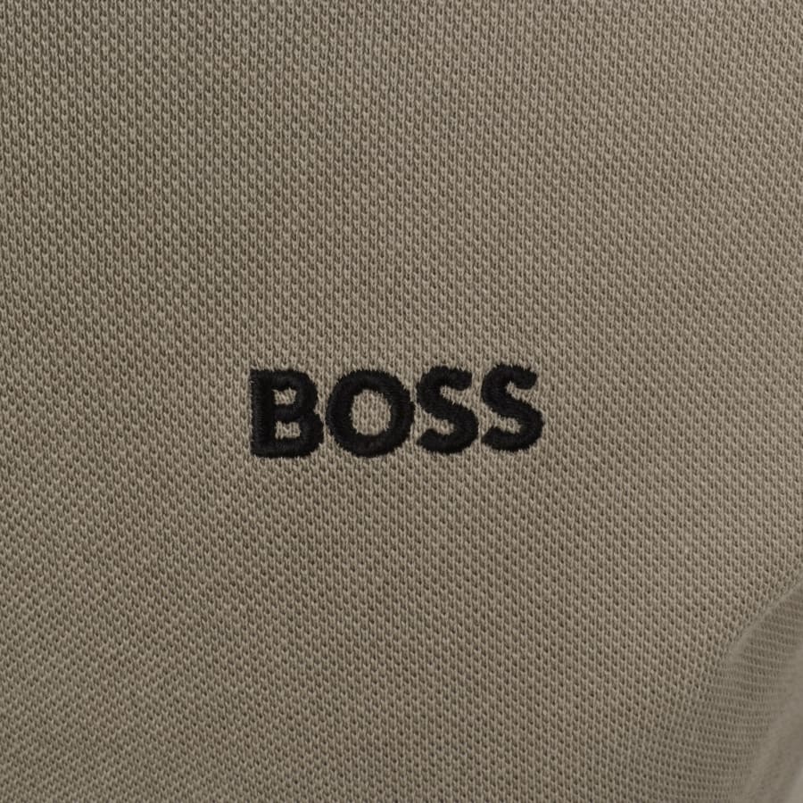 Image number 3 for BOSS Paddy Polo T Shirt Brown
