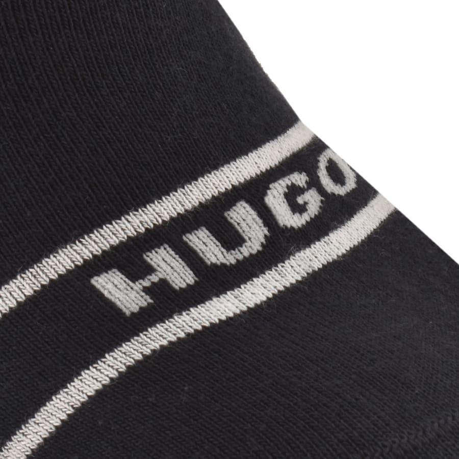 Image number 5 for HUGO 3 Pack Nautical Ankle Socks White