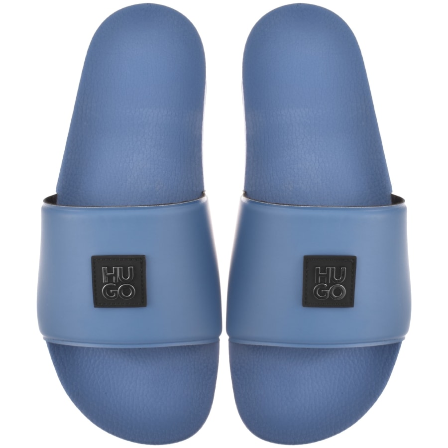 Image number 1 for HUGO Timein Sliders Medium Blue