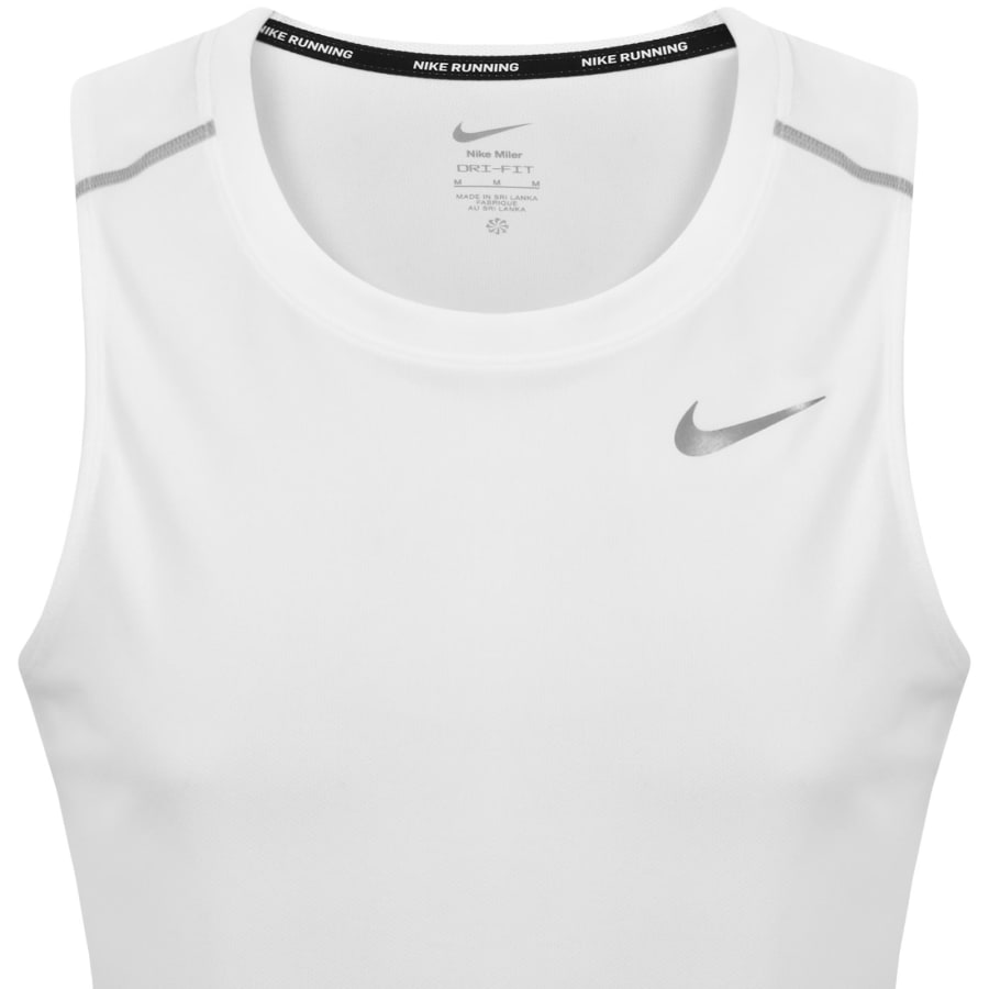 Image number 2 for Nike Running Vest White