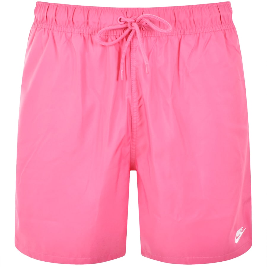 Image number 1 for Nike Club Flow Swim Shorts Pink