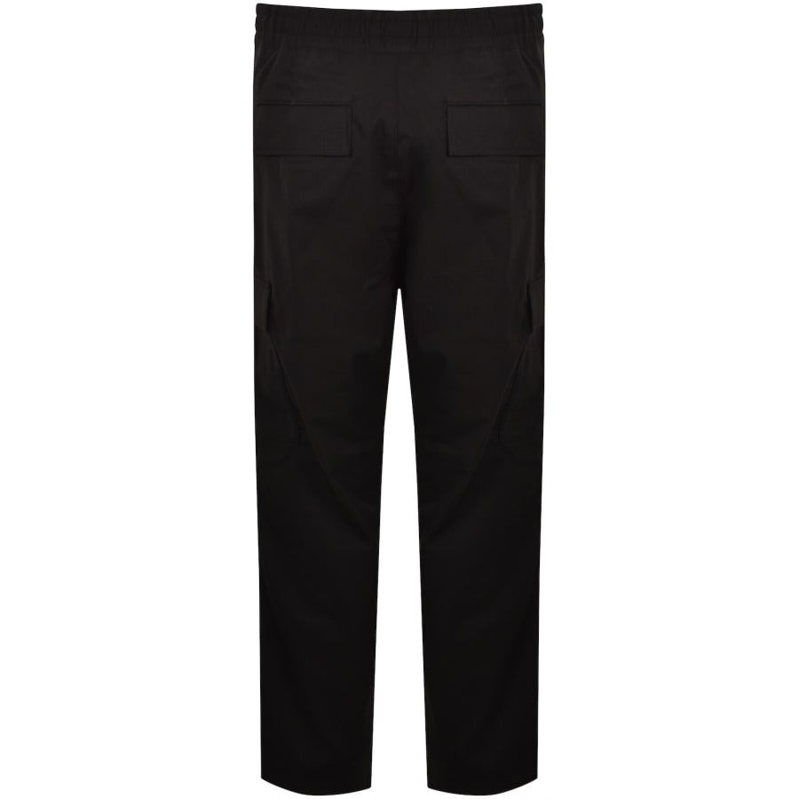 Image number 3 for HUGO Blue Gadic242 Relaxed Fit Cargo Trousers Blac
