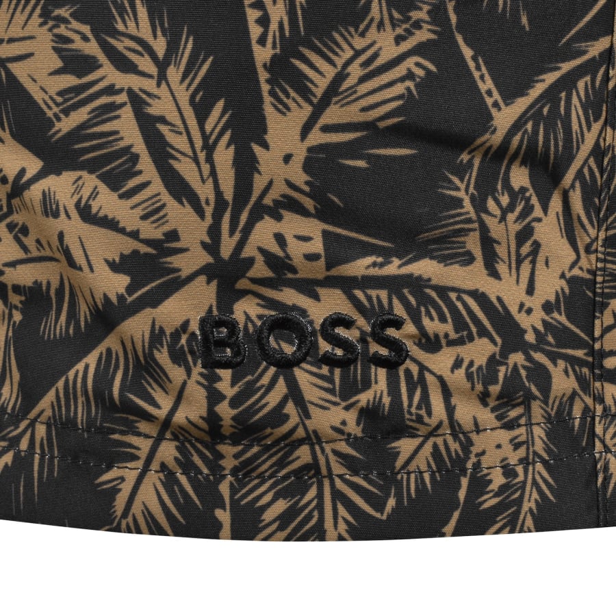 Image number 3 for BOSS Bream Swim Shorts Black