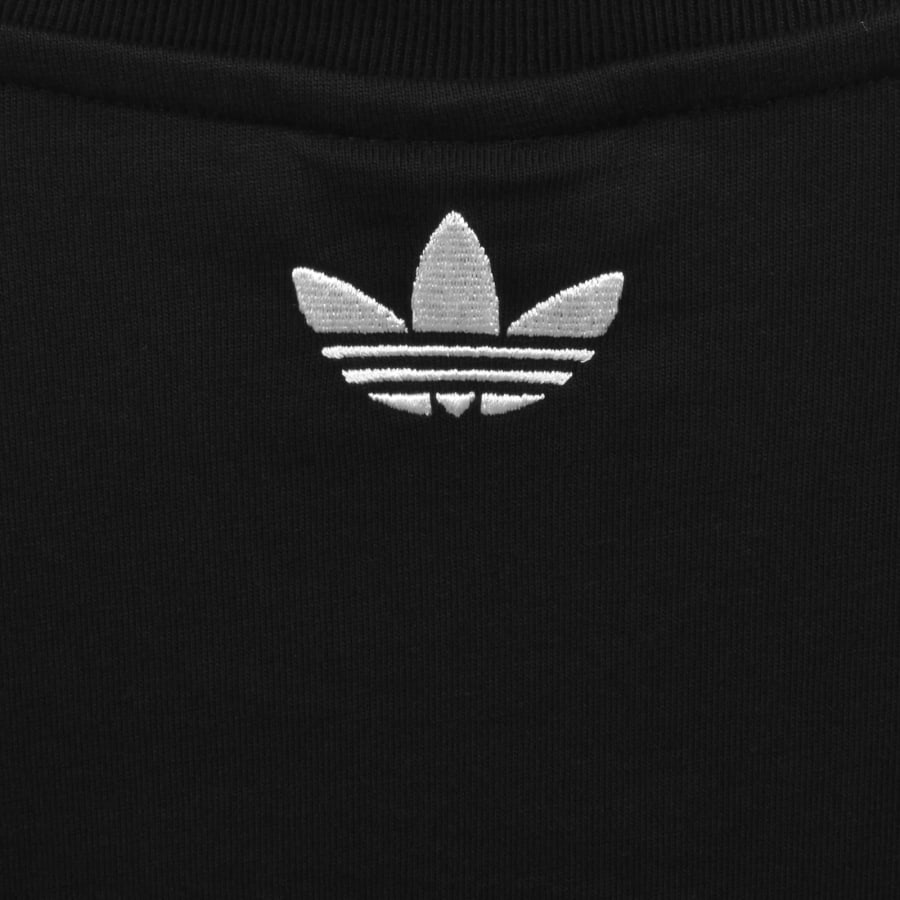 Image number 4 for adidas Originals Anime Football T Shirt Black