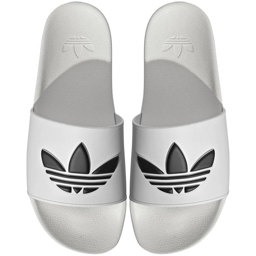 Image number 1 for adidas Originals Adilette Sliders White