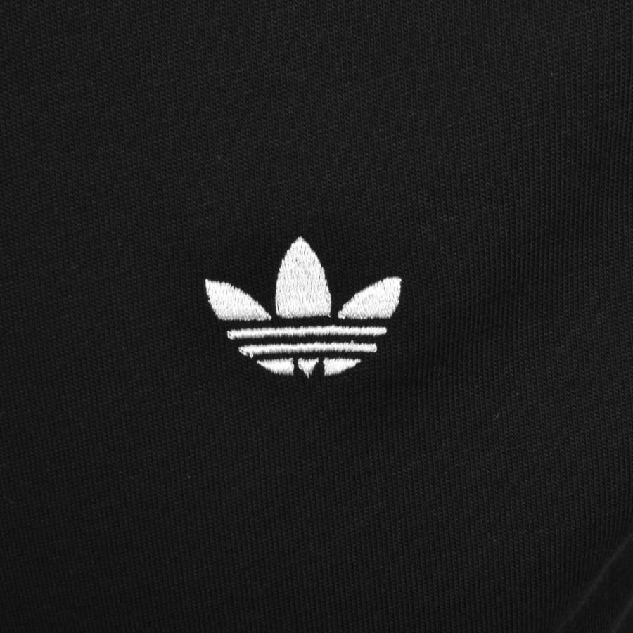 Image number 3 for adidas Originals Trefoil T Shirt Black