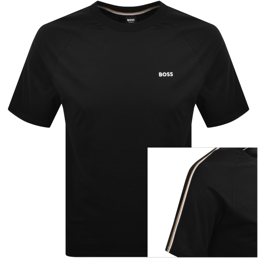 Image number 1 for BOSS Iconic T Shirt Black