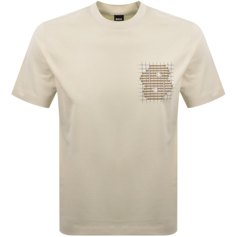Image number 1 for BOSS Tigerman 49 T Shirt Cream
